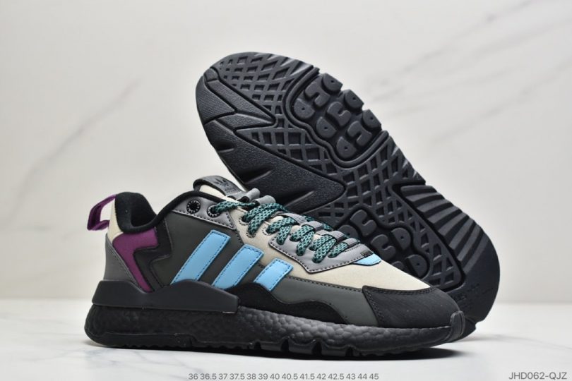 运动跑鞋, 跑鞋, Nite Jogger, Boost, Adidas Nite Jogger, Adidas, 3M反光 - 阿迪达斯 Adidas Nite Jogger 2019 boost复古休闲运动跑鞋