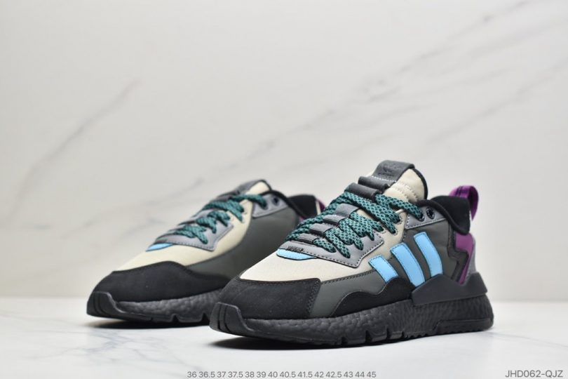 运动跑鞋, 跑鞋, Nite Jogger, Boost, Adidas Nite Jogger, Adidas, 3M反光 - 阿迪达斯 Adidas Nite Jogger 2019 boost复古休闲运动跑鞋