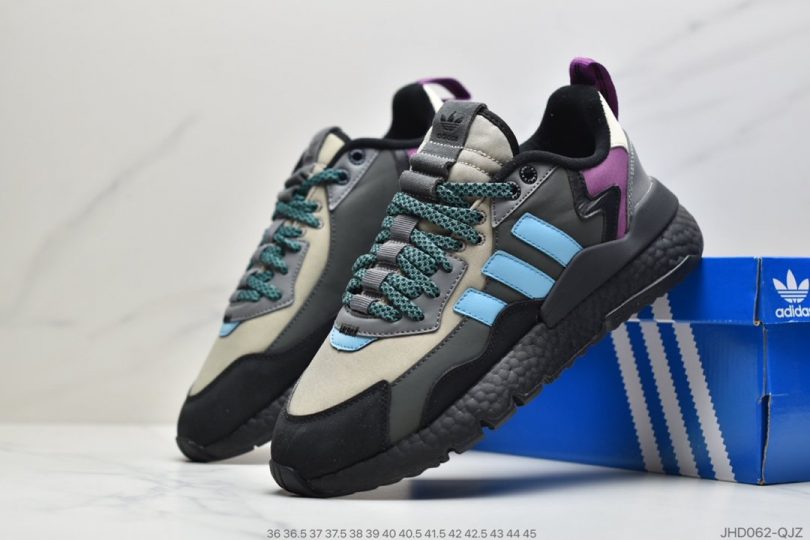 运动跑鞋, 跑鞋, Nite Jogger, Boost, Adidas Nite Jogger, Adidas, 3M反光 - 阿迪达斯 Adidas Nite Jogger 2019 boost复古休闲运动跑鞋