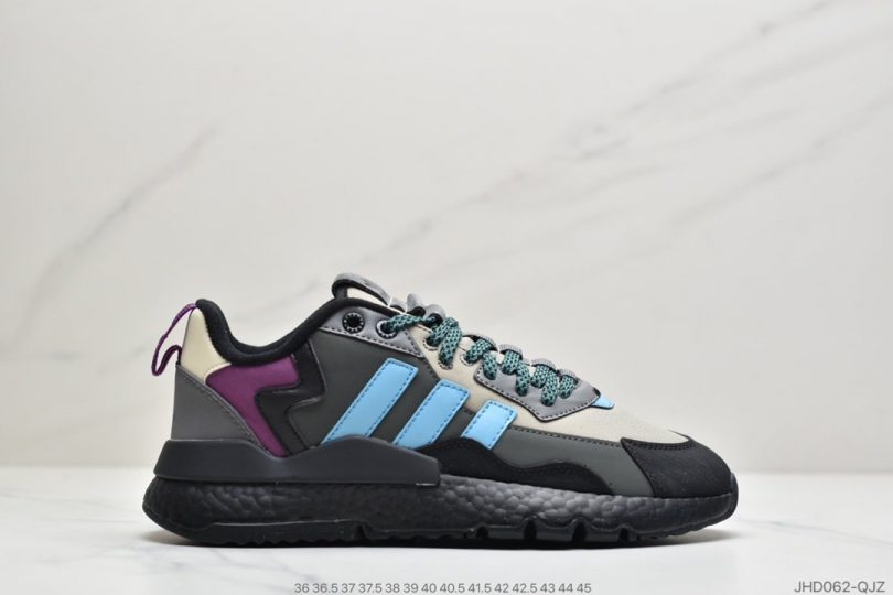 运动跑鞋, 跑鞋, Nite Jogger, Boost, Adidas Nite Jogger, Adidas, 3M反光 - 阿迪达斯 Adidas Nite Jogger 2019 boost复古休闲运动跑鞋