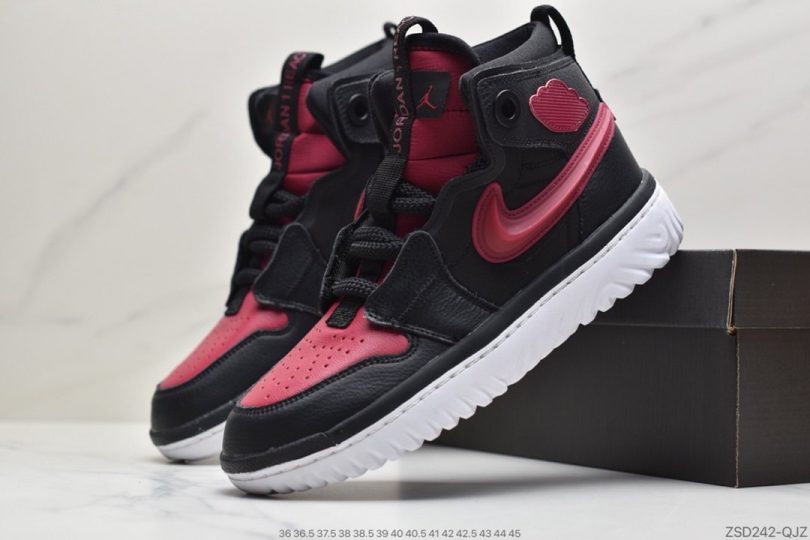 篮球鞋, Swoosh, React, Nike React, Jordan, Aj1, Air Jordan 1, Air Jordan - 机能乔丹AJ1 Air Jordan 1 High React 机能风格篮球鞋