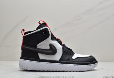 机能乔丹AJ1 Air Jordan 1 High React 机能风格篮球鞋