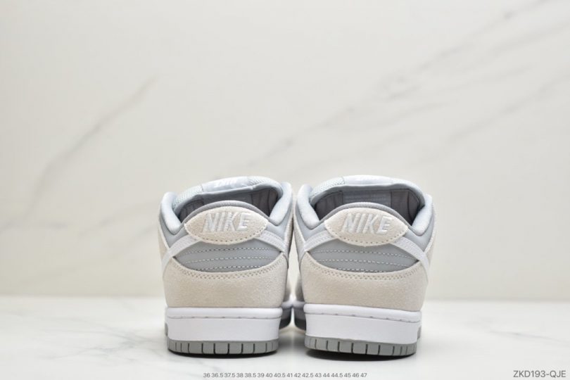 板鞋, Summit White, SB Dunk Low, Nike SB Dunk Low, Nike SB Dunk, Nike SB, Dunk Low, Dunk - 耐克Nike SB Dunk Low Summit White Wolf Grey TRD 北极狐灰 男女休闲滑板鞋