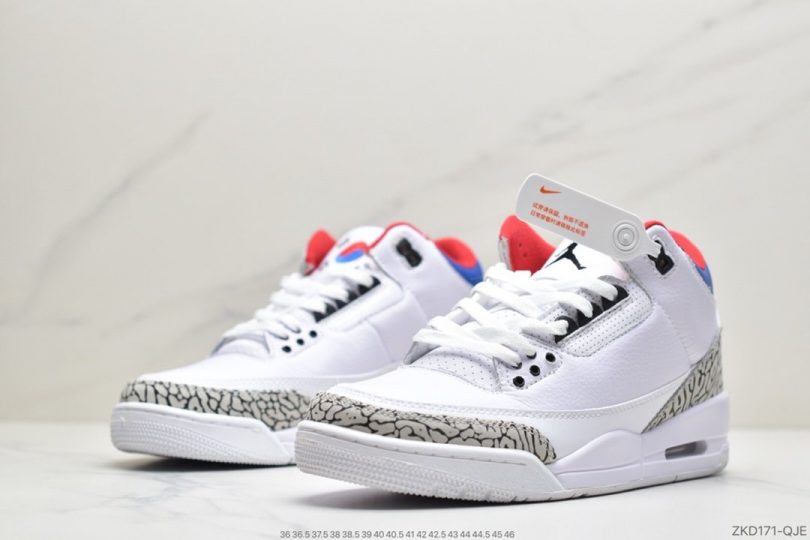 篮球鞋, Jumpman, Jordan, AJ3, Air Jordan 3 Retro, Air Jordan 3, Air Jordan - 乔丹Air Jordan aj3 AJ3 乔丹3代 乔3 乔丹3 篮球鞋