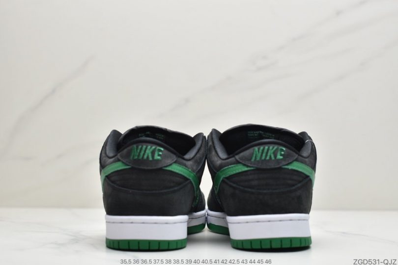 板鞋, Nike Dunk, NIKE, Dunk, Black - 耐克nike Dunk SB LOW PRO BLACK PINE GREEN 黑绿配色扣篮板鞋