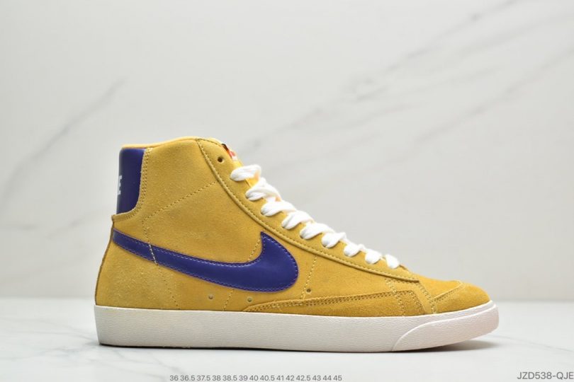 运动板鞋, 板鞋, 开拓者, Swoosh, Nike Blazer Mid, NIKE, Blazer Mid, Blazer - 耐克 Nike Blazer Mid QS HH  开拓者 复古经典中帮百搭休闲运动板鞋