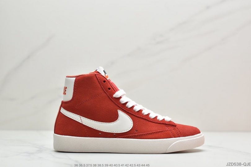 运动板鞋, 板鞋, 开拓者, Swoosh, Nike Blazer Mid, NIKE, Blazer Mid, Blazer - 耐克 Nike Blazer Mid QS HH  开拓者 复古经典中帮百搭休闲运动板鞋