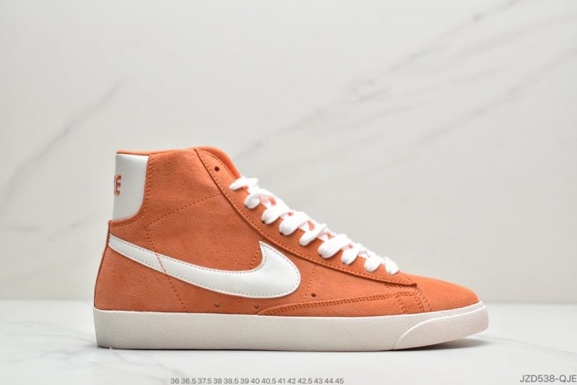 运动板鞋, 板鞋, 开拓者, Swoosh, Nike Blazer Mid, NIKE, Blazer Mid, Blazer - 耐克 Nike Blazer Mid QS HH  开拓者 复古经典中帮百搭休闲运动板鞋