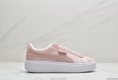 彪马PUMA PLATFORM VELVET WN’S女子休闲松糕鞋古力娜扎同款