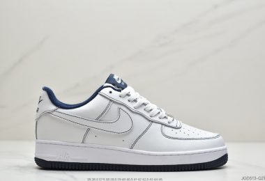 耐克NIKE M AF 1 UPS TEP空军一号低帮白深蓝运动板鞋