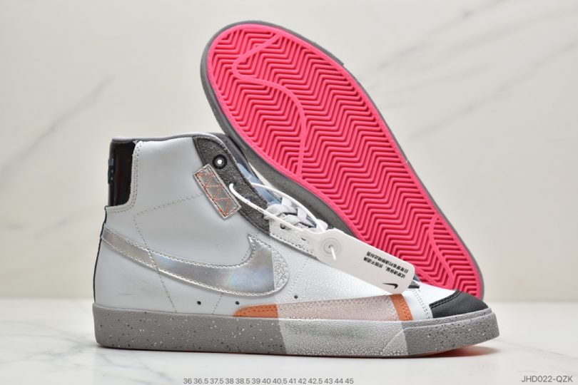 运动板鞋, 开拓者, Zoom Air, Zoom, Vintage, Nike Blazer Mid, Blazer Mid, Blazer - 耐克 Nike Blazer Mid 77 Vintage 双勾开拓者 复古经典中帮百搭休闲运动板鞋