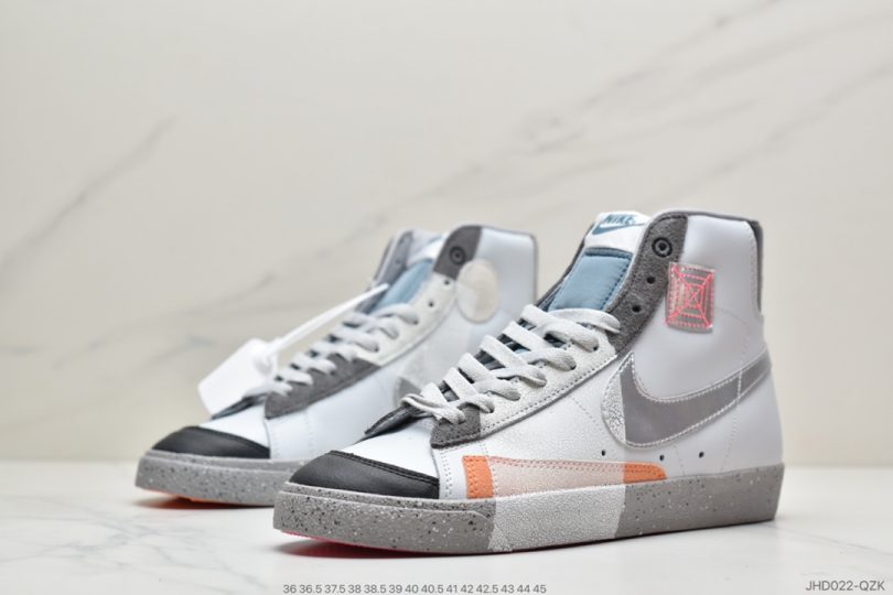 运动板鞋, 开拓者, Zoom Air, Zoom, Vintage, Nike Blazer Mid, Blazer Mid, Blazer - 耐克 Nike Blazer Mid 77 Vintage 双勾开拓者 复古经典中帮百搭休闲运动板鞋