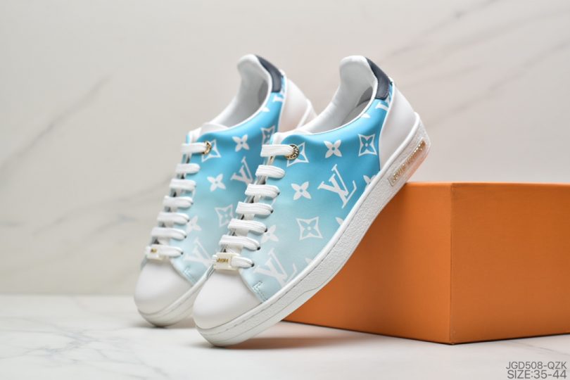 运动鞋, 路易威登, 板鞋, Louis Vuitton - 路易威登Louis Vuitton Frontrow Sneaker Low简约休闲运动百搭小白板鞋