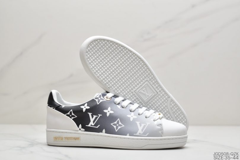 运动鞋, 路易威登, 板鞋, Louis Vuitton - 路易威登Louis Vuitton Frontrow Sneaker Low简约休闲运动百搭小白板鞋