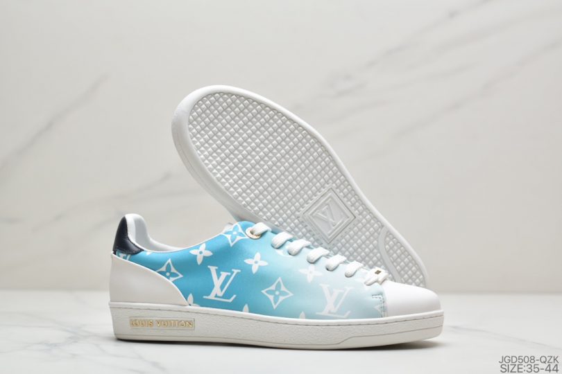 运动鞋, 路易威登, 板鞋, Louis Vuitton - 路易威登Louis Vuitton Frontrow Sneaker Low简约休闲运动百搭小白板鞋