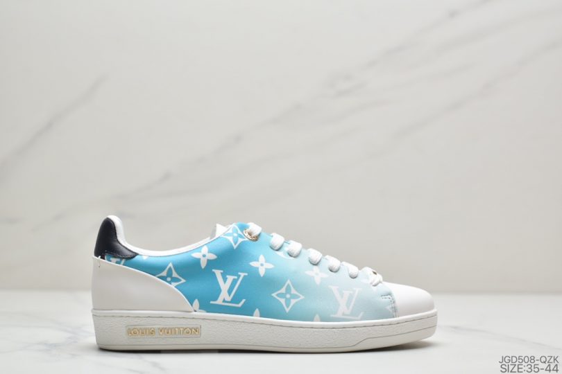 运动鞋, 路易威登, 板鞋, Louis Vuitton - 路易威登Louis Vuitton Frontrow Sneaker Low简约休闲运动百搭小白板鞋