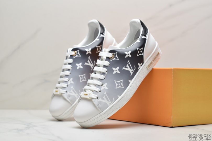 运动鞋, 路易威登, 板鞋, Louis Vuitton - 路易威登Louis Vuitton Frontrow Sneaker Low简约休闲运动百搭小白板鞋