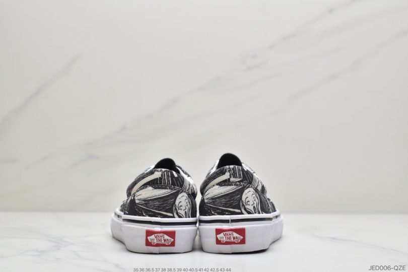 联名, 板鞋, 休闲板鞋, Vans - Vans Authentic x Moma 联名款 爱德华蒙克联名款低帮休闲板鞋