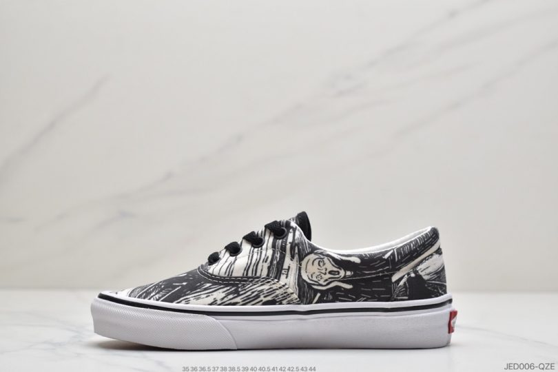 联名, 板鞋, 休闲板鞋, Vans - Vans Authentic x Moma 联名款 爱德华蒙克联名款低帮休闲板鞋