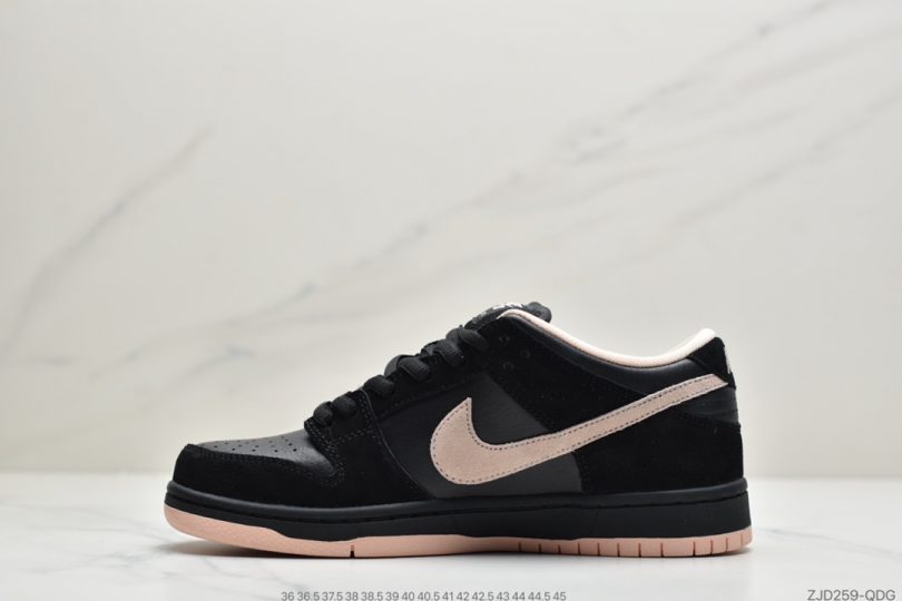 板鞋, SB Dunk Low Pro, SB Dunk Low, Nike SB Dunk Low, Nike SB Dunk, Nike SB, Dunk Low, Dunk - 耐克Nike SB Dunk Low Pro 黑粉低帮扣篮板鞋