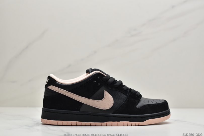 板鞋, SB Dunk Low Pro, SB Dunk Low, Nike SB Dunk Low, Nike SB Dunk, Nike SB, Dunk Low, Dunk - 耐克Nike SB Dunk Low Pro 黑粉低帮扣篮板鞋