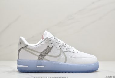 耐克 Air Force 1 React QS Light Bone 冰块🧊解析冰蓝空军一号板鞋