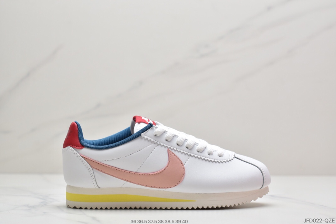 耐克Nike Classic Cortez “Coral Stardust” 经典阿甘休闲跑步鞋