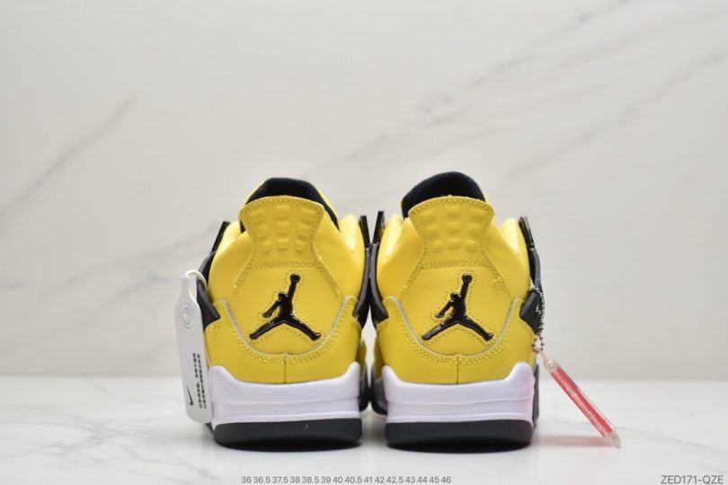 篮球鞋, 文化篮球鞋, Orange Metallic, Orange, Jordan, AJ4, Air Jordan 4, Air Jordan - 乔丹 Air Jordan 4 “Orange Metallic” AJ4中帮文化篮球鞋
