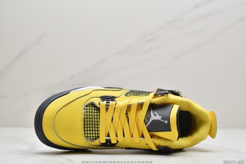 篮球鞋, 文化篮球鞋, Orange Metallic, Orange, Jordan, AJ4, Air Jordan 4, Air Jordan - 乔丹 Air Jordan 4 “Orange Metallic” AJ4中帮文化篮球鞋