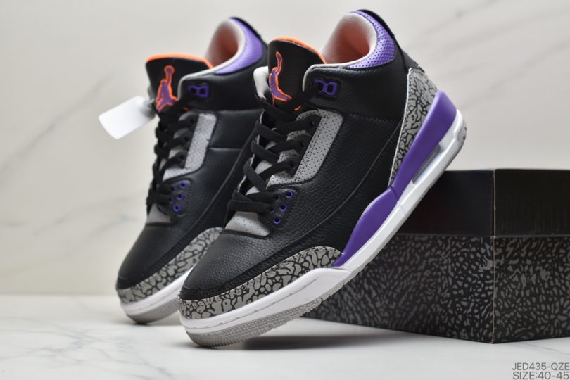 爆裂纹, 乔丹篮球鞋, Jumpman, Jordan, Cool Grey, AJ3, Air Jordan 3 Retro, Air Jordan - 乔丹 Air Jordan 3 Retro “Cool Grey” AJ3 乔丹3代 aj3 乔3 狼灰 乔丹篮球鞋