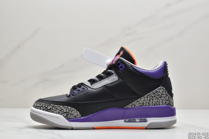 爆裂纹, 乔丹篮球鞋, Jumpman, Jordan, Cool Grey, AJ3, Air Jordan 3 Retro, Air Jordan - 乔丹 Air Jordan 3 Retro “Cool Grey” AJ3 乔丹3代 aj3 乔3 狼灰 乔丹篮球鞋