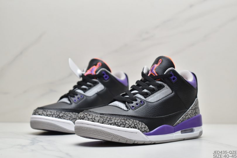 爆裂纹, 乔丹篮球鞋, Jumpman, Jordan, Cool Grey, AJ3, Air Jordan 3 Retro, Air Jordan - 乔丹 Air Jordan 3 Retro “Cool Grey” AJ3 乔丹3代 aj3 乔3 狼灰 乔丹篮球鞋