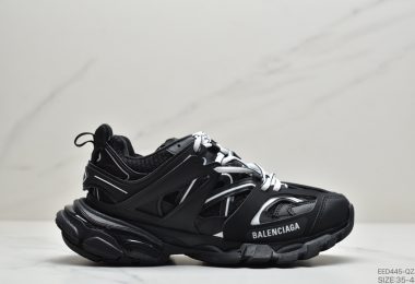 巴黎世家 Balenciaga Sneaker Tess s.Gomma MAILLE WHITE/ORANGE 3.0代 三代户外概念鞋 复古跑鞋 老爹鞋