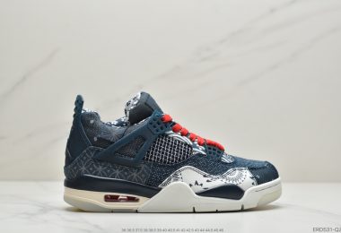 耐克Nike Air Jordan 4 Retro SE XQ “Sashiko”AJ4代中帮复古休闲运动文化篮球鞋