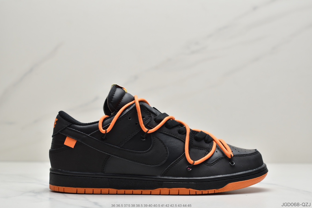 耐克 OFF-WHITE x Futura x Nike Dunk Low 三方联名低帮板鞋