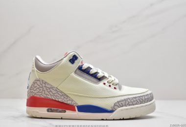 乔丹 Air Jordan 3 Retro “Knicks”AJ3 尼克斯乔丹3代白蓝橘篮球鞋