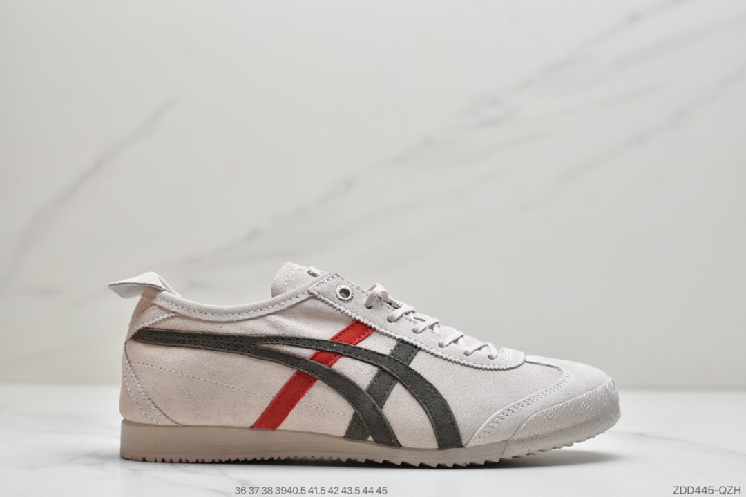 onitsuka tiger X Street Fighter 鬼冢虎 X 街机春丽 联名定制 MEXICO 66 SD 轻奢版