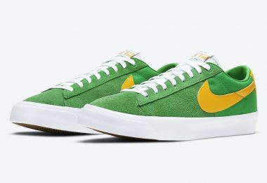 Nike SB Blazer Low GT推出经典俄勒冈色