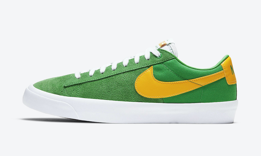 Nike-SB-Blazer-Low-GT-Lucky-Green-University-Gold-DC7695-300-Release-Date