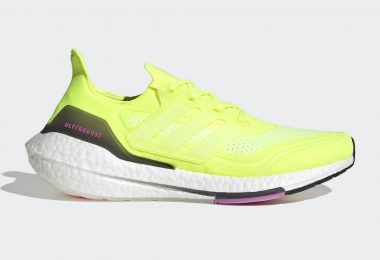 adidas Ultra Boost 2021“ Solar Yellow”官方照片