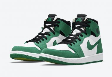 Air Jordan 1 Zoom Comfort“ Stadium Green”的官方照片