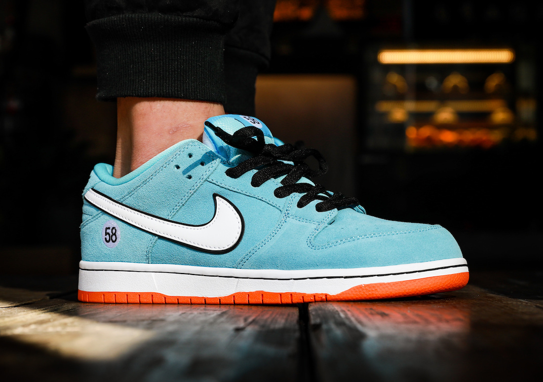 Nike SB Dunk Low“ Gulf”的外观如何