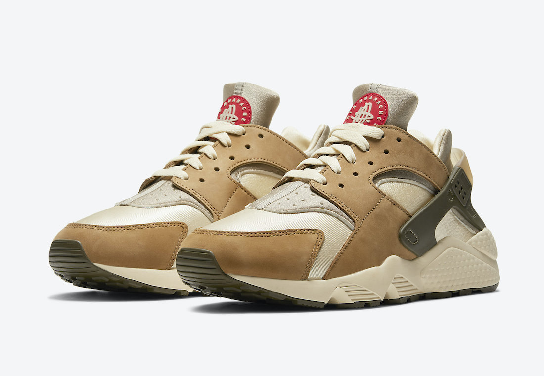 Stussy x Nike Air Huarache“ Desert Oak”发布日期