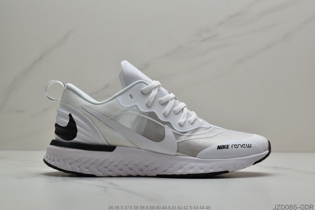 耐克Nike Epic React Flyknit 2 透明网纱 泡沫颗粒编织超轻缓震跑步鞋