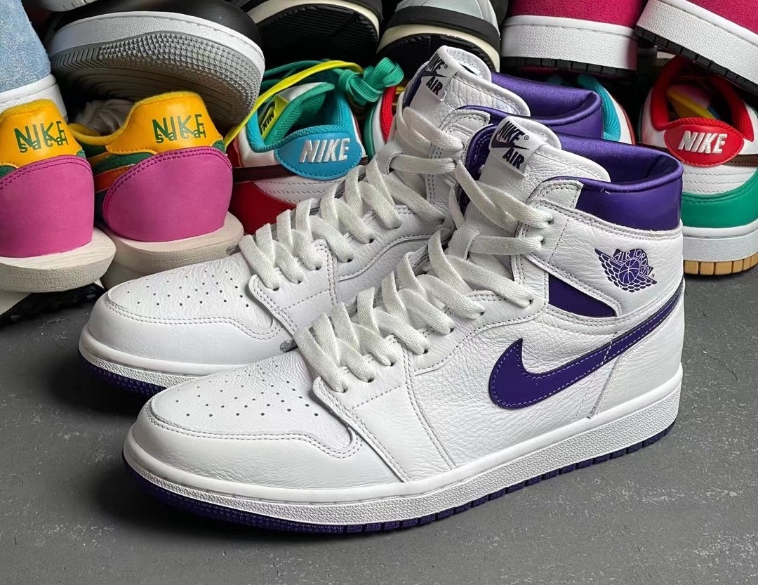 近赏Air Jordan 1 High OG“ Court Purple”