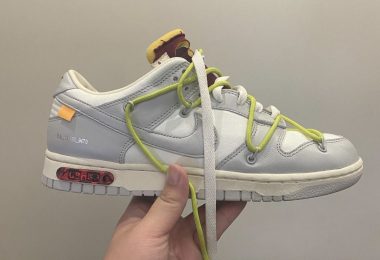 抢先看耐克发布的Off-White x Nike Dunk Low“ 08 of 50”