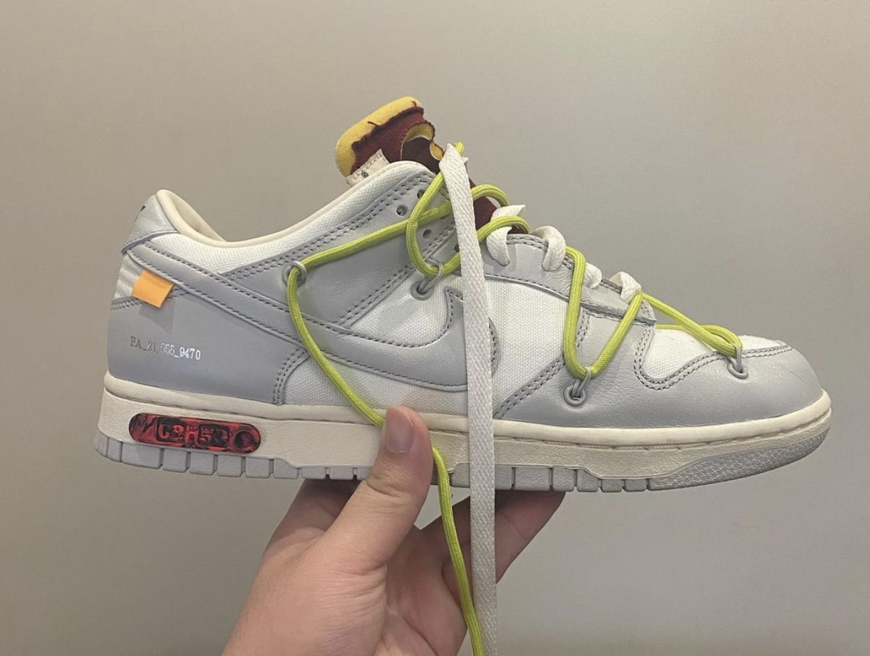 抢先看耐克发布的Off-White x Nike Dunk Low“ 08 of 50”