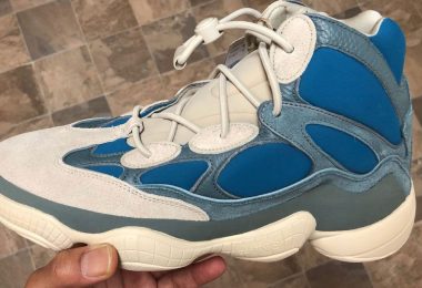 第一眼：adidas Yeezy 500 High“ Frosted Blue”