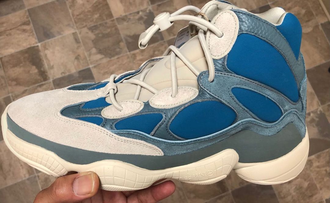 第一眼：adidas Yeezy 500 High“ Frosted Blue”