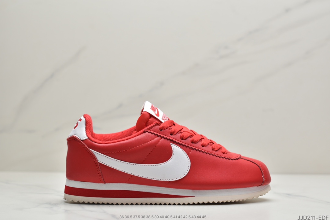 Stranger Things x Nike Classic Cortez QS 怪奇物语阿名复古阿甘跑步鞋 CK1907-600